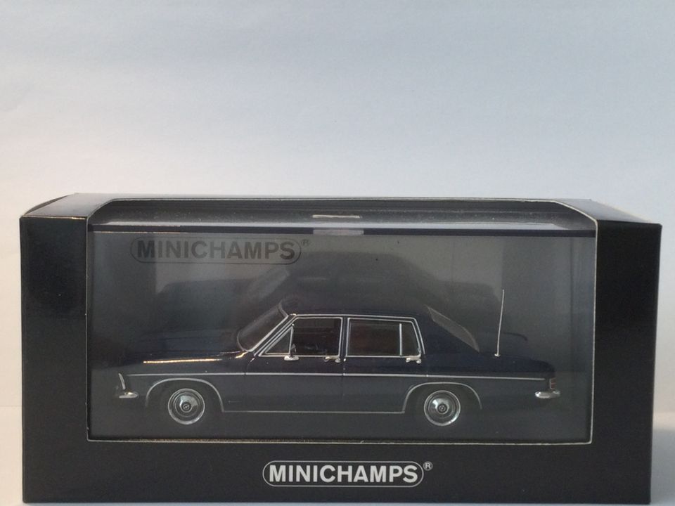 Minichamps 1:43 Opel Kapitän 1969 Blue in Einhausen (Thüringen)