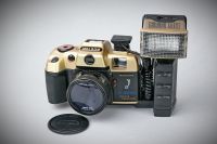 Melsom Analog-Kamera mit Blitz – Billigkamera aus Japan Nordrhein-Westfalen - Bergneustadt Vorschau