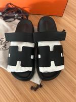 Hermès Sandalen Chypre Schwarz Gr 41,5 Baden-Württemberg - Rutesheim   Vorschau