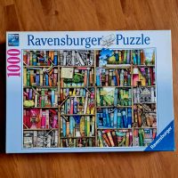 Puzzle Ravensburger 1000 Teile "Magisches Bücherregal" Düsseldorf - Benrath Vorschau