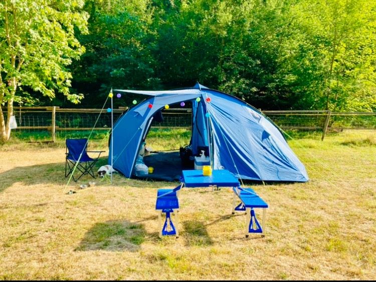 Camping Tisch mit Stühlen faltbar blau Klapptisch in Baden-Württemberg -  Schönaich | eBay Kleinanzeigen ist jetzt Kleinanzeigen