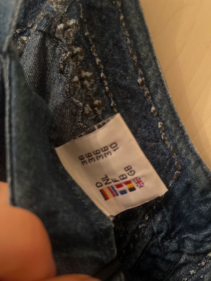 Langes Kleid Jeans Optik in Lauchhammer