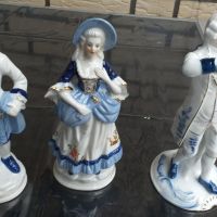 Drei Porzellanfiguren blau/weiß/gold Nordrhein-Westfalen - Gronau (Westfalen) Vorschau