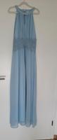 Hellblaues Maxikleid Neckholder Spitzenborte, Vila, 38 Bayern - Maxhütte-Haidhof Vorschau