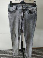 Vintage Denim Jeans Hose Skinny High Waist grau 38 40 Bayern - Breitengüßbach Vorschau