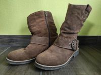 Tamaris Leder Stiefel Gr. 42 braun * warmfutter Nordrhein-Westfalen - Hückeswagen Vorschau