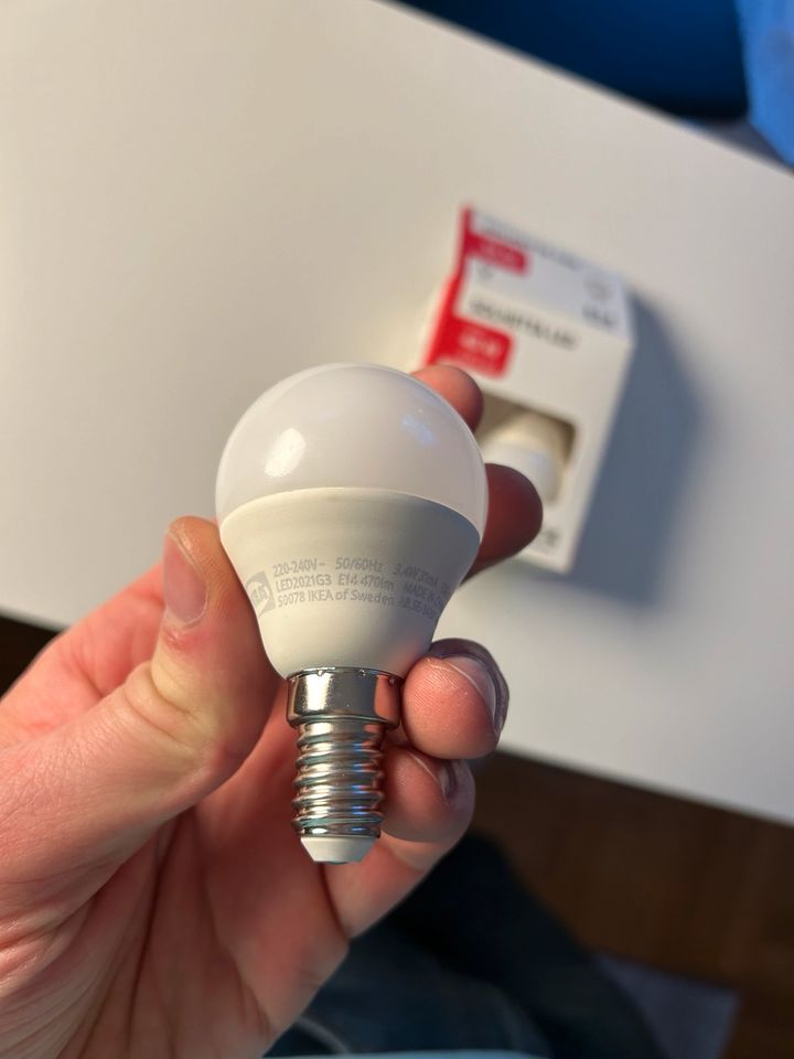 Ikea Solhetta LED E14 Glühbirne Lampe 40 W 470lm NEU! in Köln