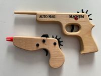 Magnum Spielzeug Holz/Kunststoff-Gummiband-Actionpistole (2er-Set Hessen - Darmstadt Vorschau