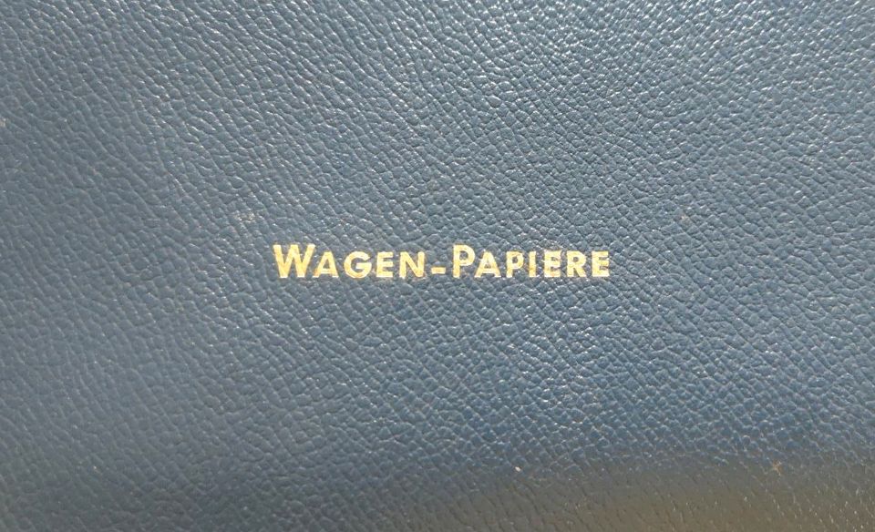 Borgward Mappe Wagen-Papiere in Bremen