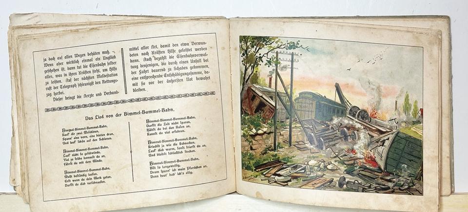 Eisenbahn Bilderbuch - Original sehr sehr rar - Ludwig Auer 1906 in Eschenlohe