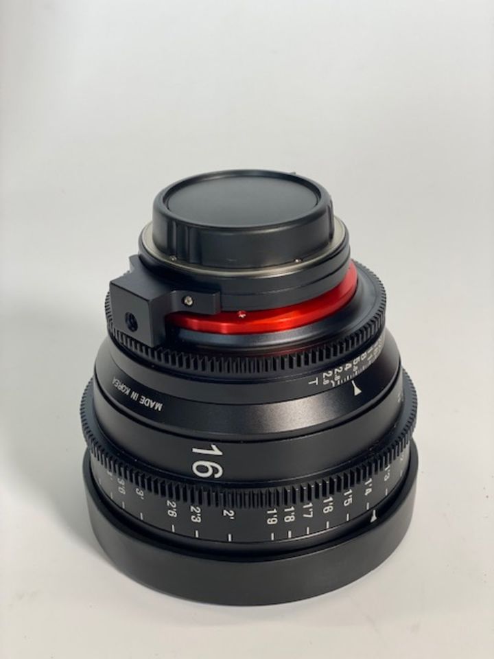 SAMYANG XEEN Objektiv 16mm T2.6 Cine für Canon EF in Efringen-Kirchen