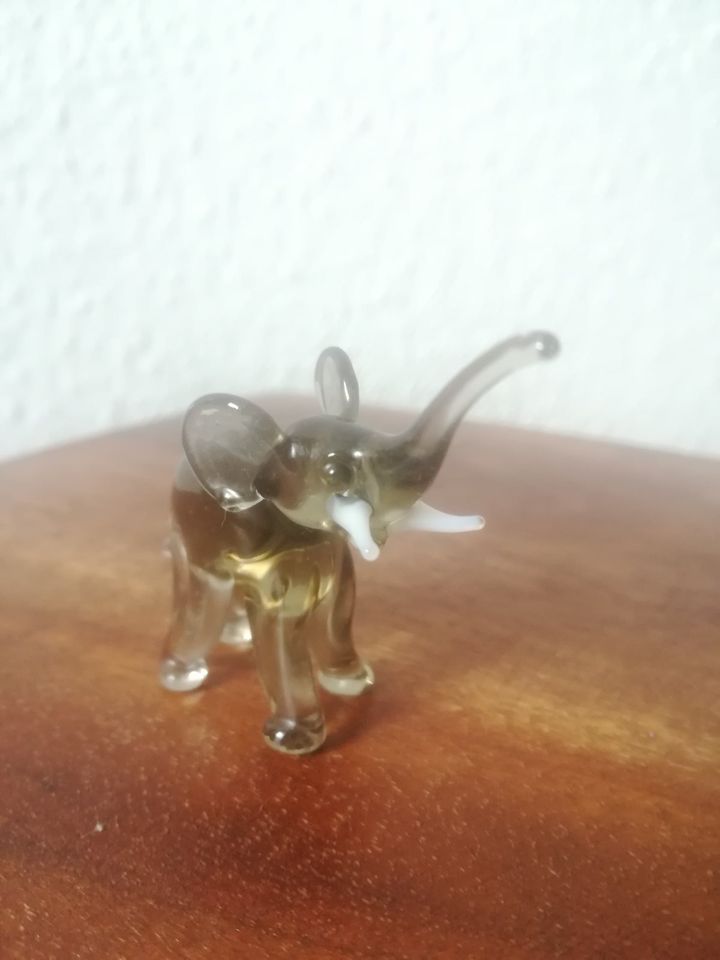 mini Glasfiguren Glastiere Hunde Kuh Elefant Delphin Käfer in Gera