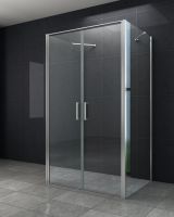 U Form Duschkabine Duschwand Dusche Glas ESG 80x75 bis 120x100 Dortmund - Marten Vorschau