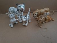 6x Tiere Schleich Weißer Tiger & Leopard + Babys Kreis Ostholstein - Bad Schwartau Vorschau