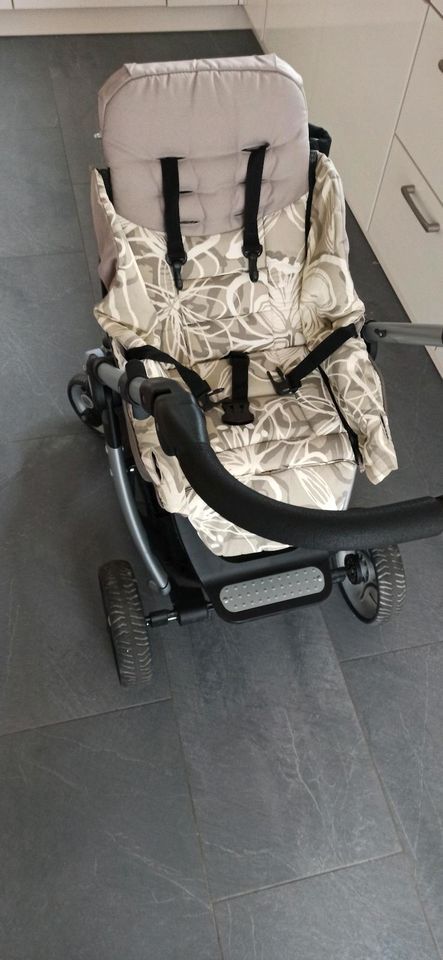 Teutonia Cosmo Kombi-Kinderwagen inkl. Wintersack in Rosbach (v d Höhe)