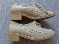 Damenschuhe Halbschuhe Spiess Gr. 5 bzw. Gr. 38, beige Leder Eimsbüttel - Hamburg Eidelstedt Vorschau