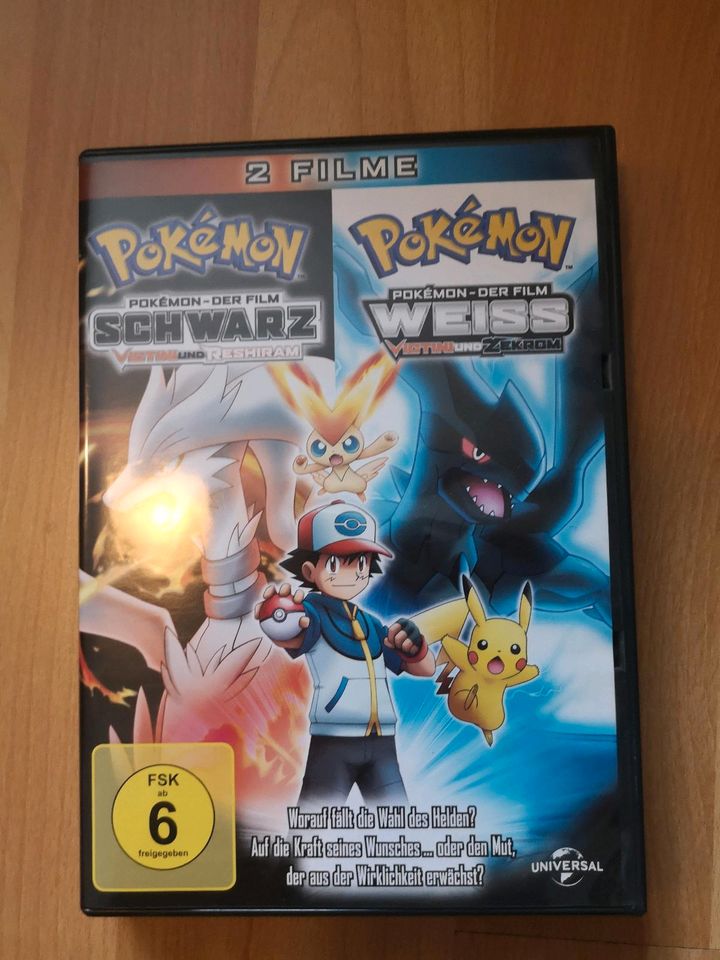 DVD Pokémon 2 Filme (Schwarz und Weiß) in Aachen