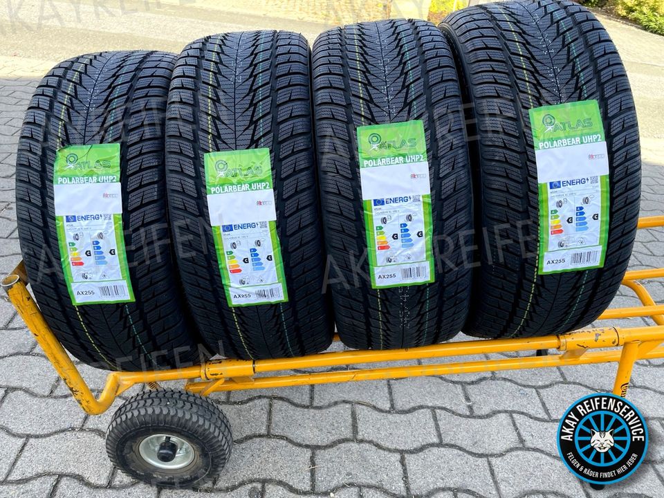 4x 245/45 R17 99V XL ➡️ Winterreifen NEU ➡️ ATLAS Polarbear UHP2 Winter Reifen ➡️ BMW 5er E60 E61 Mercedes E-Klasse W211 W212 Limo Kombi SL R129 CLS Audi A4 B8 A5 A6 4F TT Jaguar XJ Lexus Volvo M+S ◄ in Melle