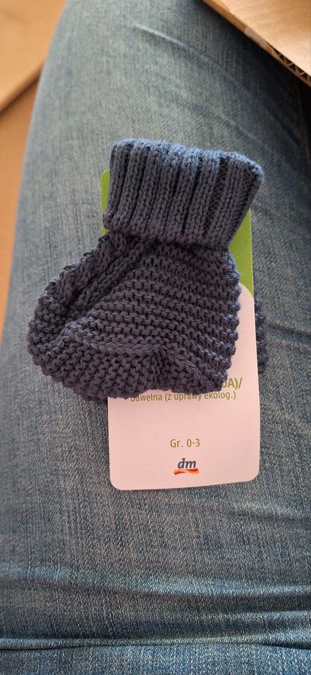 NEU Alana Baby-Strickschuhe Socken Baumwolle in Köln