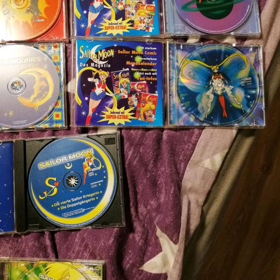 Sailor Moon Super Moonies Sammlung 20 Stück CD Hörspiel in Gemünden a. Main