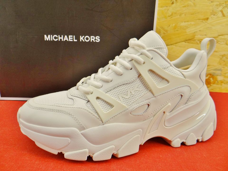 Michael Kors NICK TRAINER Sneaker optic weiß Low Sport plateau 42 in Hessen  - Stadtallendorf | eBay Kleinanzeigen ist jetzt Kleinanzeigen