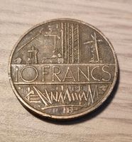 Münze/ Coin Frankreich *10 Francs 1977* mit Schriftzug am Rand Nordrhein-Westfalen - Bergheim Vorschau