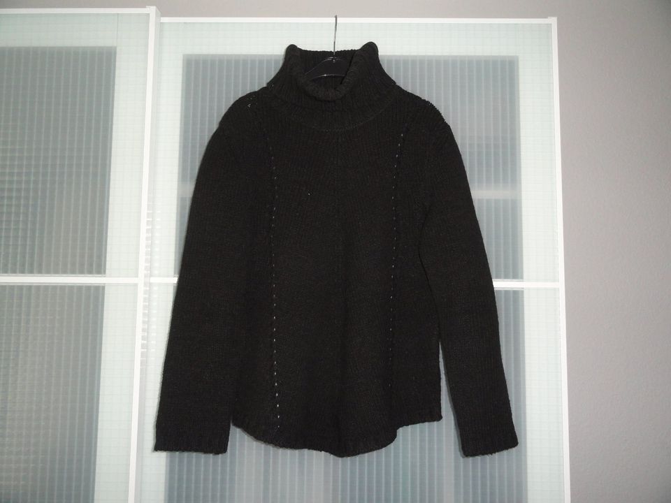 Monari Damenpullover Pullover Pulli schwarz Gr. 40 28% Lana-Wolle in Hörden am Harz