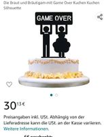 Cake Topper Hochzeit Game Over Kuchen Torte Nordrhein-Westfalen - Bad Wünnenberg Vorschau