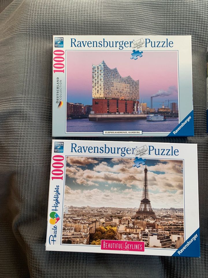 Puzzle Ravensburger 1000 in Hamburg