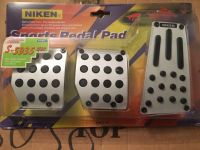 NIKEN Sports Pedal Set Pedalauflagen silber S-5935 Neu Nordrhein-Westfalen - Erkrath Vorschau