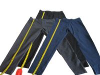 3x Kinder Stretch-Hose, schwarz blau anthrazit, Gr.110, H&M, gebr Hessen - Büttelborn Vorschau