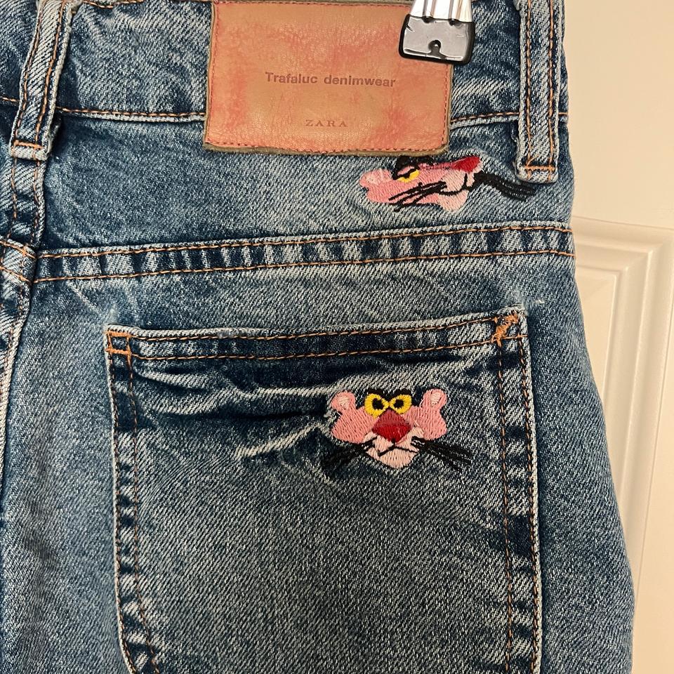 Zara jeans Shorts Zara pink panther Gr. 34 mit hohem bund in Lübeck