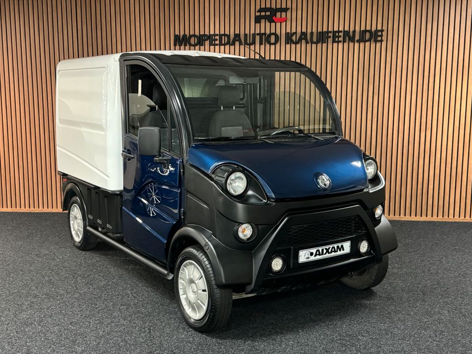 Aixam D-Truck Kastenwagen | 8 PS Kubota Motor | 45 km/h | Innerhalb 250 KM Kostenlose Lieferung | Mopedauto | Leichtmobile in Gronau (Westfalen)