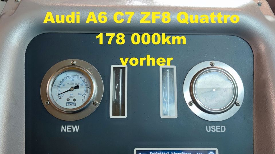 Getriebespülung / Getriebedialyse® AUDI Q5 Q7 A4 A6 A8  VW Touareg Porsche Cayenne in Bargteheide