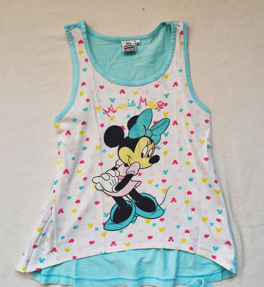 neuw. Mädchen Schlafanzug kurz,Shorty,Pyjama Gr.146 Minnie Mouse in Dresden