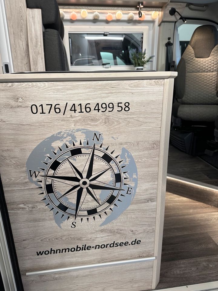 ALL-IN WOHNMOBIL MIETEN CAMPER VAN REISE HUND URLAUB in Cuxhaven