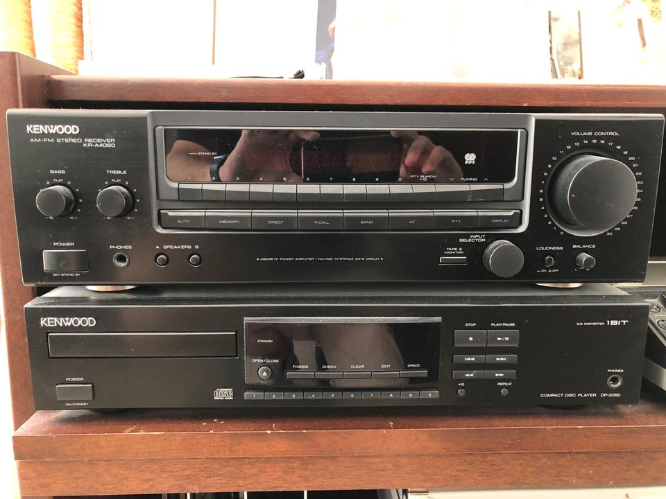 Kenwood Receiver KR-A4060 & CD DP-2080 in Holzminden