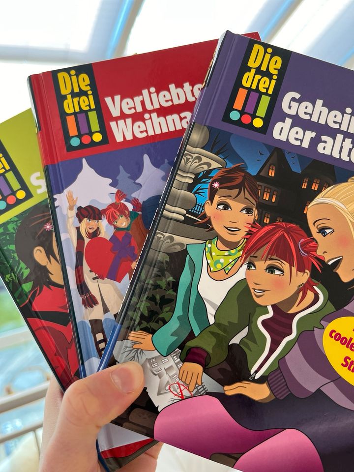 Bücher - Die drei !!! in Würzburg