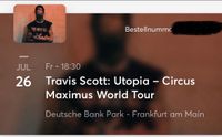 Travis Scott Konzert Frankfurt 26.07 2xSitzplätze Hessen - Wiesbaden Vorschau