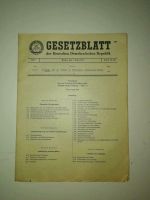 DDR Gesetzblatt STVO Verhalten im Straßenverkehr 1977 Sachsen-Anhalt - Dessau-Roßlau Vorschau