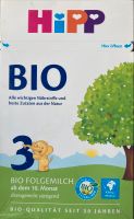 Hipp Bio Folgemilch Babymilch 3 ab 10.Monat Inhalt 600g MHD 10/24 Dresden - Äußere Neustadt Vorschau