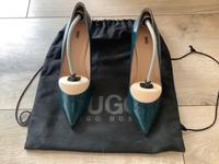 Hugo Boss Pumps - Damen Schuhe Gr. 39 Lackleder Petrol Niedersachsen - Barwedel Vorschau