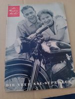 Prospekt NSU Superlux Motorrad 50er Jahre deutsch Baden-Württemberg - Weinheim Vorschau