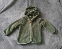 Teddyfell Jacke mit Kapuze Grün Gr. 98 H&M Frankfurt am Main - Bergen-Enkheim Vorschau