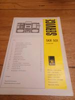 SERVICEANLEITUNG RFT DDR RADIORECORDER SKR 501 Sachsen - Riesa Vorschau