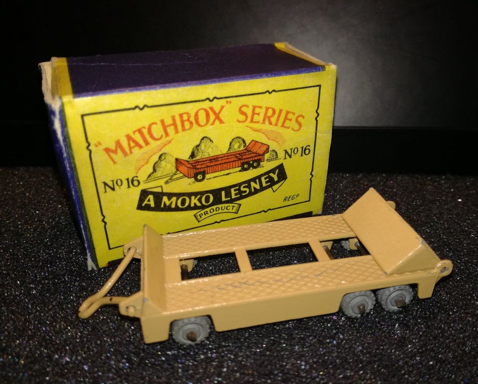 Matchbox 16 Atlantic Trailer (Maschinentransportanhänger) in Gleichen