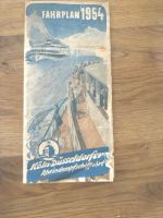 Fahrplan Köln Düsseldorfer 1954 Dachbodenfund vintage Hessen - Taunusstein Vorschau