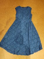 Blaues Umstands-Kleid mit Spitze XS Attesa Nordrhein-Westfalen - Harsewinkel Vorschau