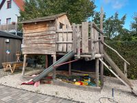 Holz Spielplatz Spielturm Spielhaus Kletterturm Sachsen - Moritzburg Vorschau