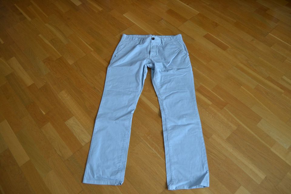 Tom Tailor Chino Marvin Slim, blau, Gr. W34 L32 in Fürth